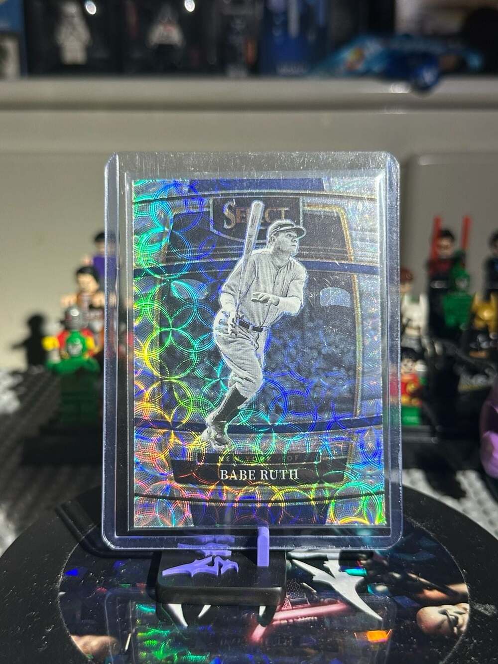 2022 Panini Select Baseball Babe Ruth Silver Prizm #70 New York